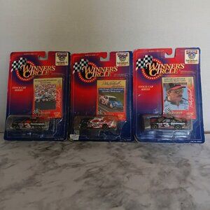 3 Dale Earnhardt Winners Circle 50th Anniversary Life Time Series Die-cast Cars